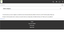 Tablet Screenshot of paramountherbs.com
